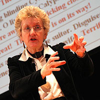 Linda Aronson, the speaker Linda Aronson
