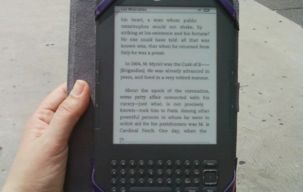 Reading on a E-reader